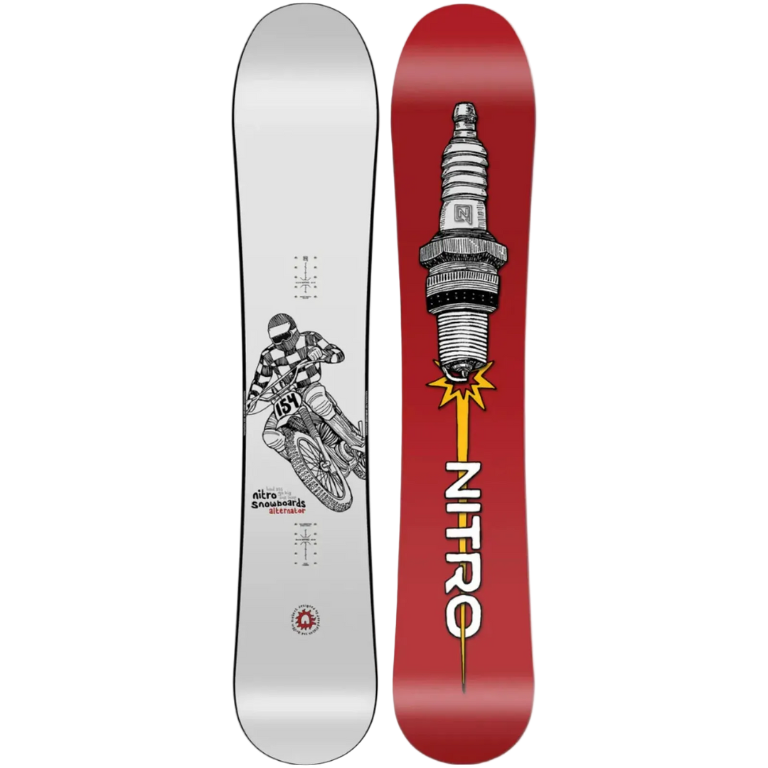 2025 nitro snowboards Nitro: Team Snowboard Deck terrain performance NITRO ALTERNATOR SNOWBOARD 2025