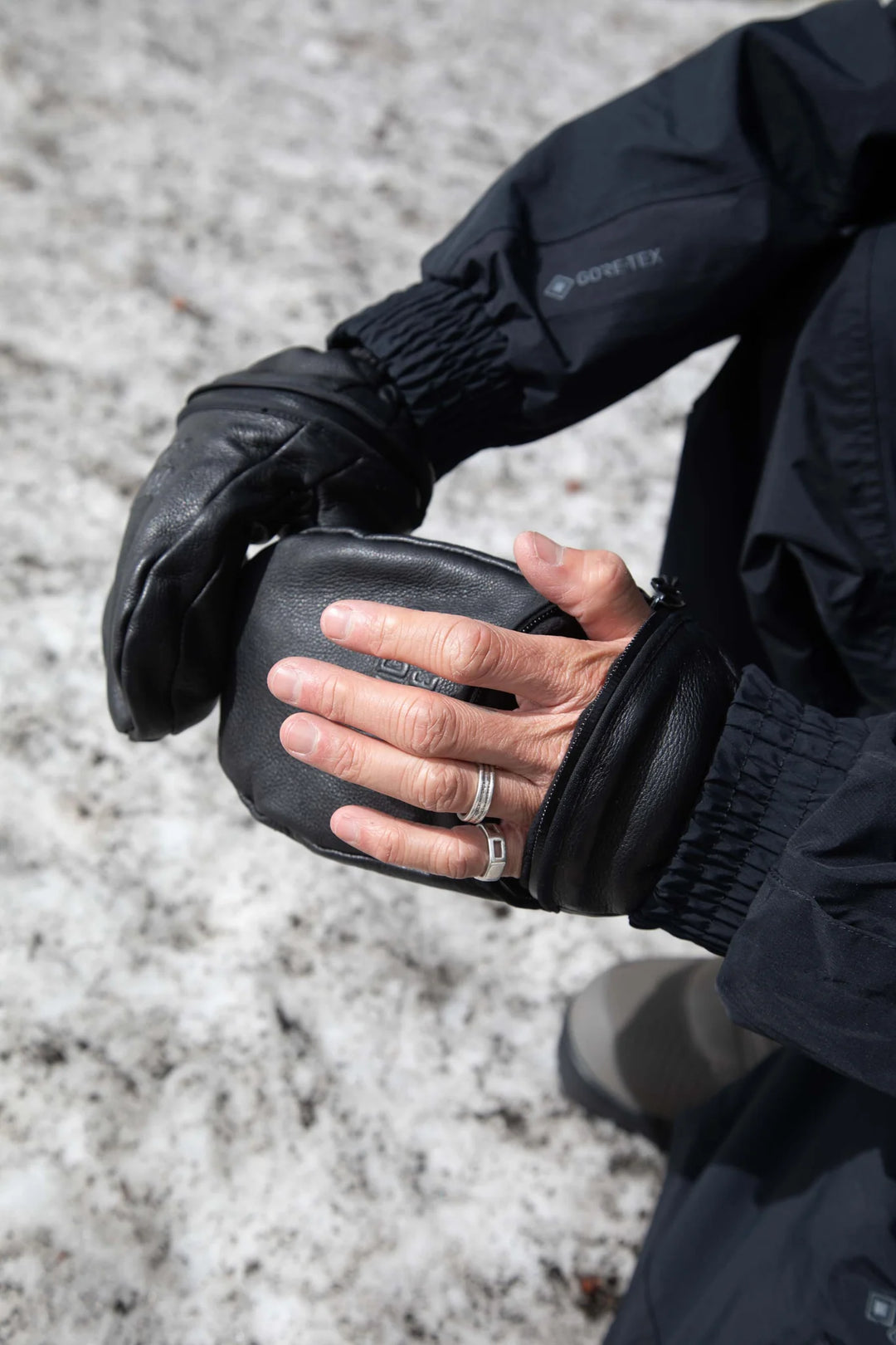 Deathgrip Ghoul Snow Mitt Leather 2026